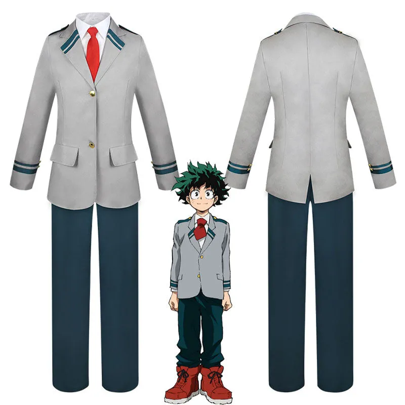 Anime My Hero Academia Female School Uniform Cosplay Costume