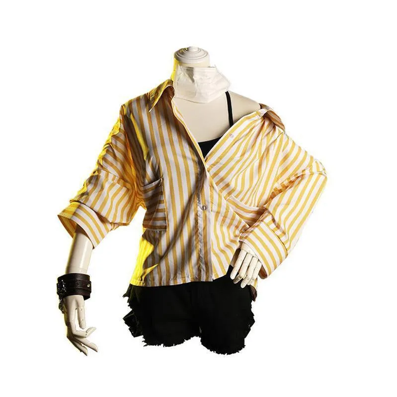 Anime My Hero Academia Himiko Toga Hospital Gown Outfits Cosplay Costume