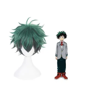 Anime My Hero Academia Izuku Midoriya Deku Cosplay Wigs