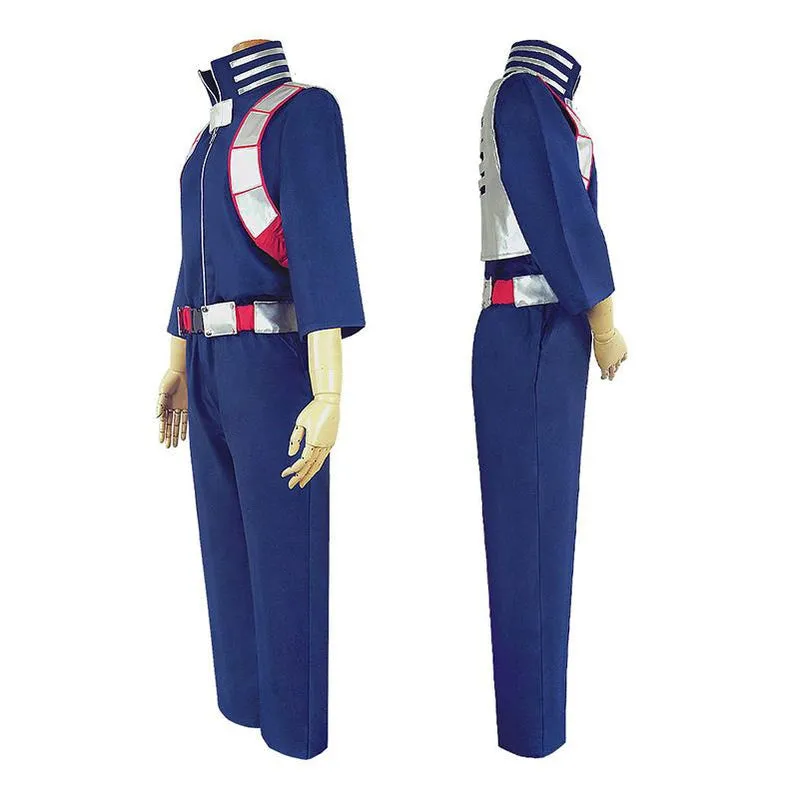 Anime My Hero Academia Shoto Todoroki Combat Suit Cosplay Costume