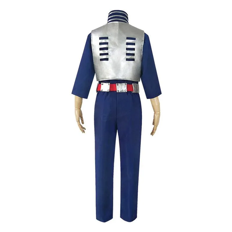 Anime My Hero Academia Shoto Todoroki Combat Suit Cosplay Costume