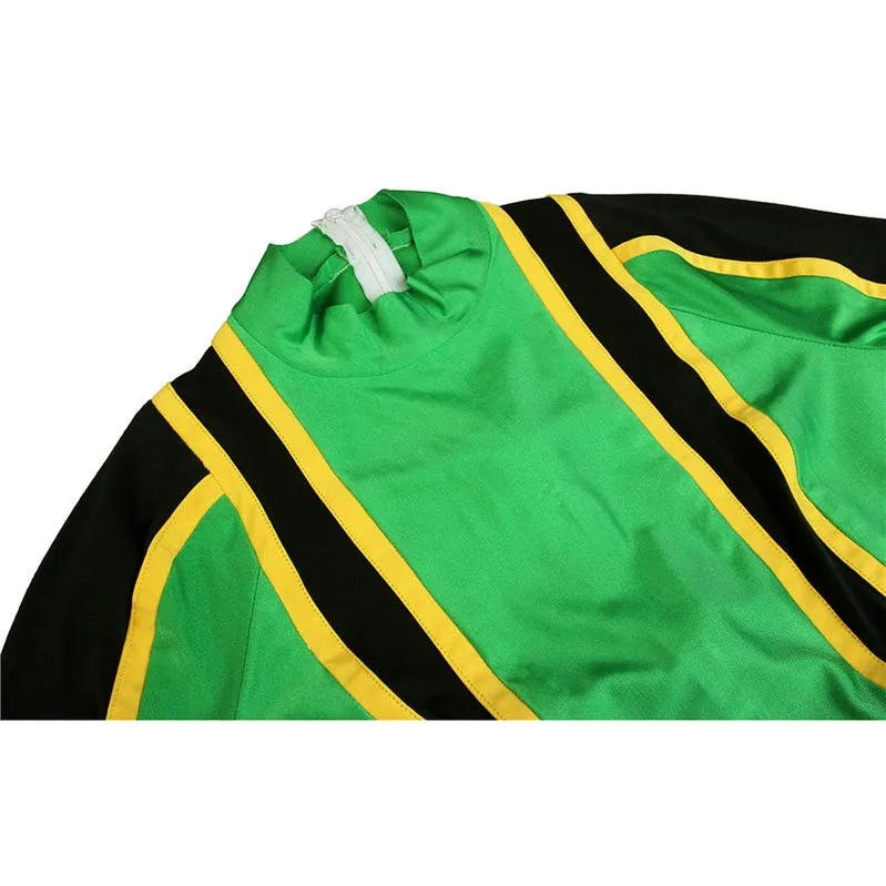 Anime My Hero Academia Tsuyu Asui Frog Combat Outfit Cosplay Costume