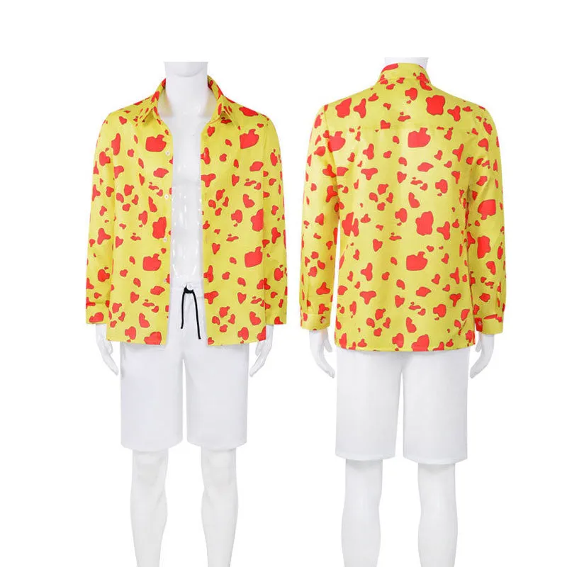 Anime One Piece Film Red 2022 Movie Trafalgar D. Water Law Shirts Cosplay Costumes