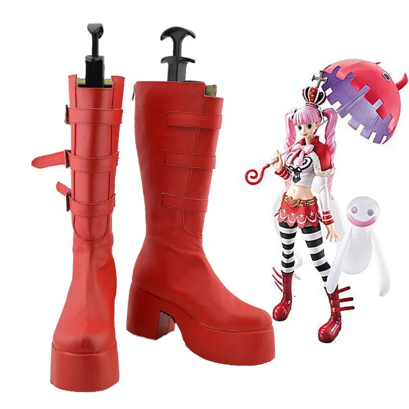 Anime One Piece Perona Cosplay Shoes