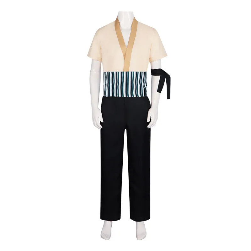 Anime One Piece Roronoa Zoro Fullset Cosplay Costume