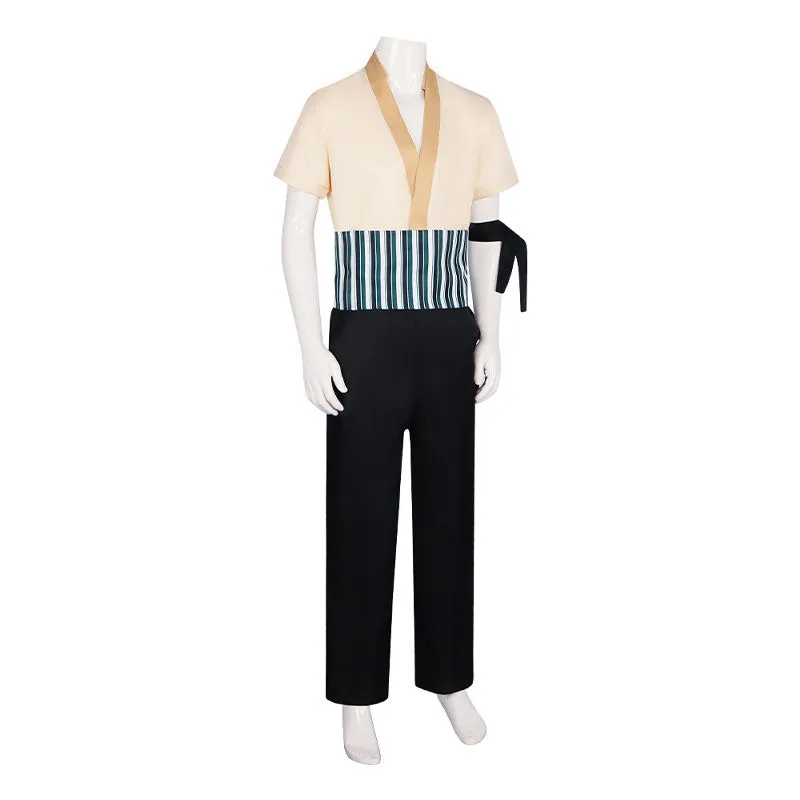 Anime One Piece Roronoa Zoro Fullset Cosplay Costume