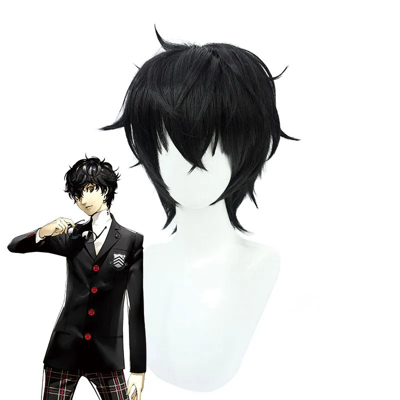 Anime Persona 5 Ren Amamiya Cosplay Wigs