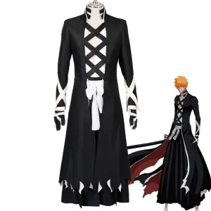 Bleach Ichigo Kurosaki Full Set Cosplay Costumes