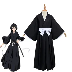 Bleach Rukia Kuchiki Ichigo Kurosaki Toushirou Hitsugaya Full Set Cosplay Costumes