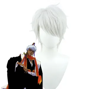 Bleach Shihouin Chika Silver White Cosplay Wigs