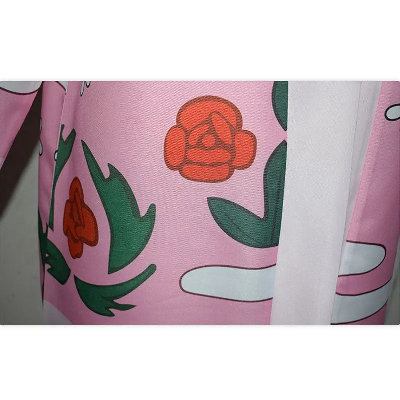 Bleach Shunsui Kyoraku Cospaly Cloak