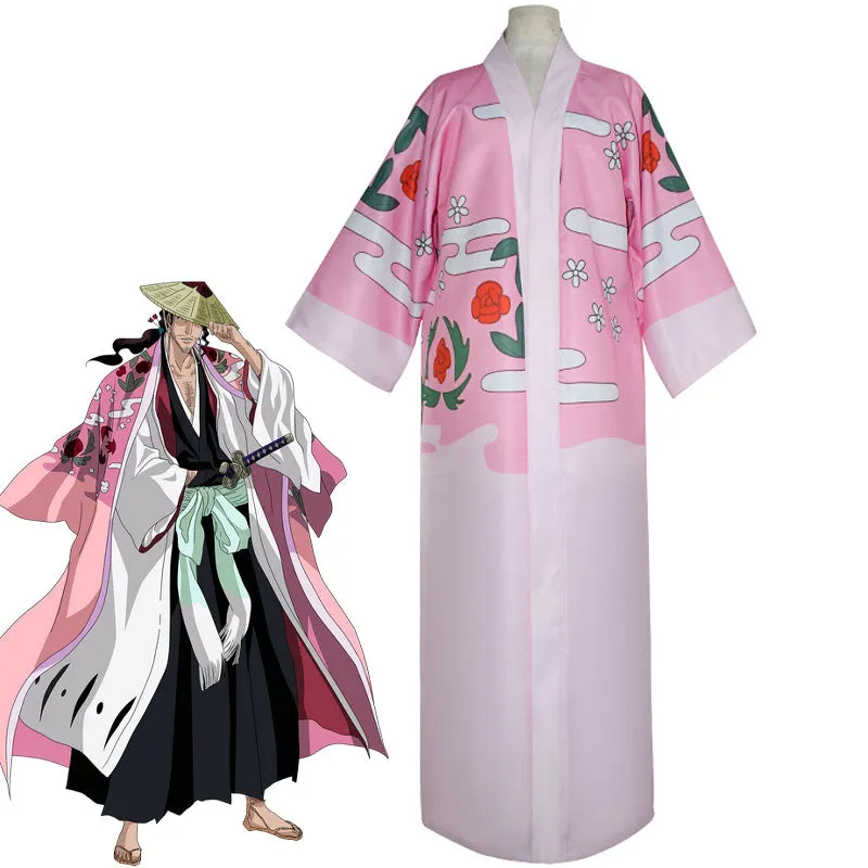 Bleach Shunsui Kyoraku Cospaly Cloak