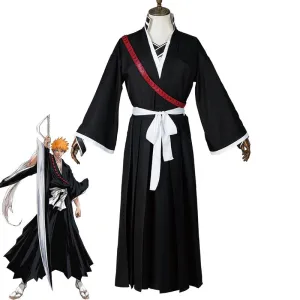 Bleach: Thousand Year Blood War Arc Ichigo Kurosaki Full Set Cosplay Costumes