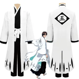 Bleach Toshiro Hitsugaya 1st to13th Division Captain Cosplay Costumes