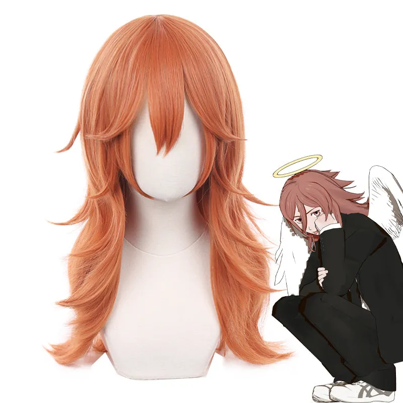 Chainsaw Man Angel Devil DarkOrange Cosplay Wigs