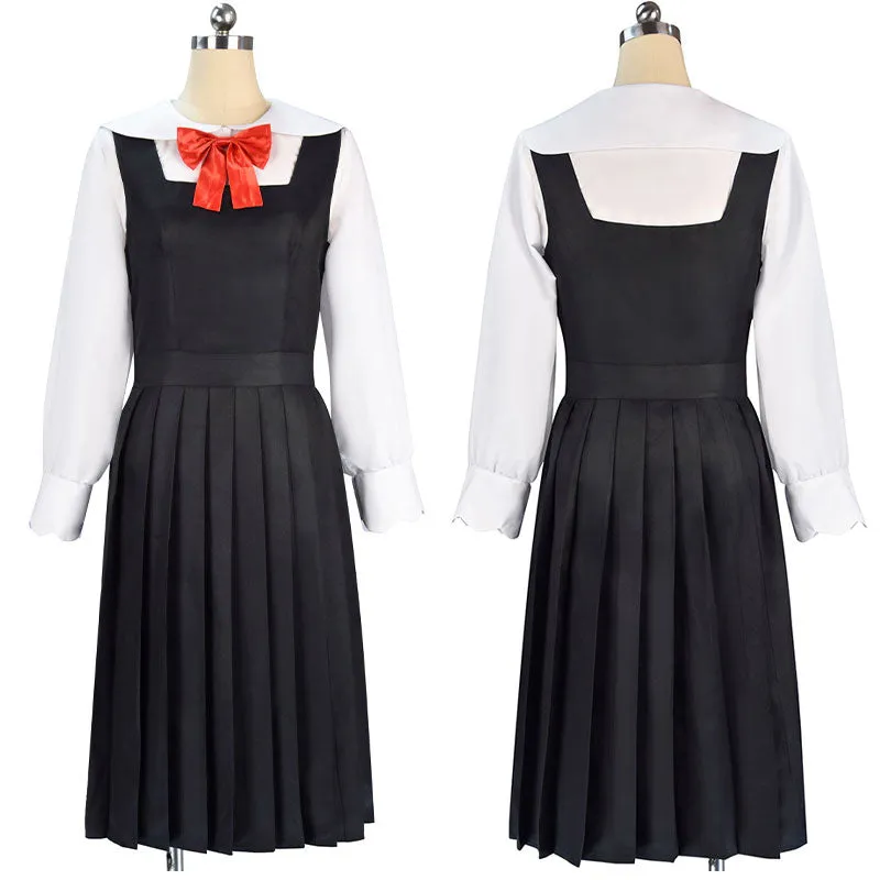 Chainsaw Man Kobeni Higashiyama Black Dress Cosplay Costumes