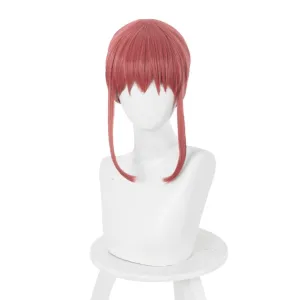 Chainsaw Man Makima Bean Red Long Cosplay Wigs