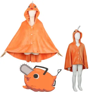 Chainsaw Man Makima Pochita Cloak Cosplay Costume