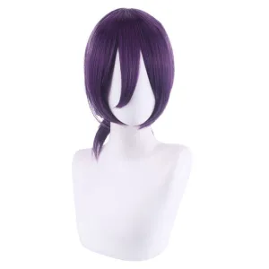 Chainsaw Man Reze Purple Short Cosplay Wigs