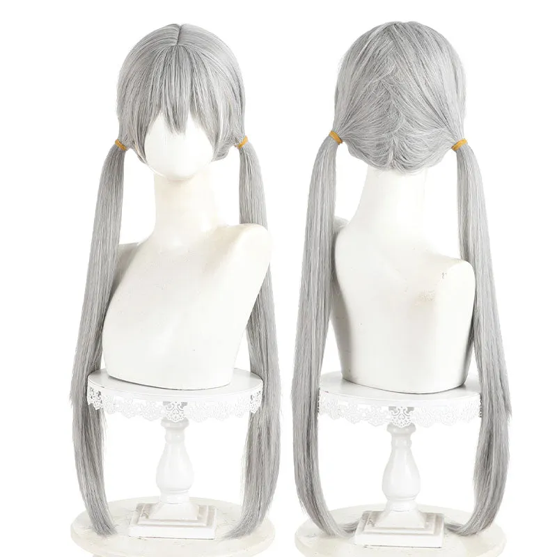 Disney Zootopia Officer Judy Hopps Silver Gray Cosplay Wig