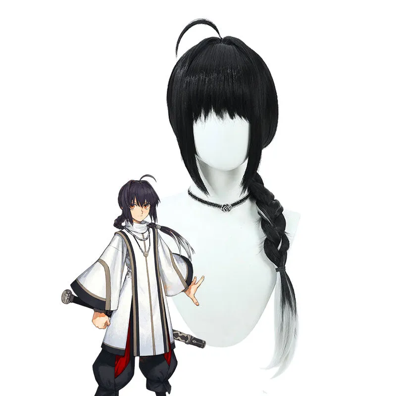 Fate Grand Order Samurai Remnant Saber Yamato Takeru Cosplay Wigs