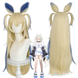 Hololive English Virtual YouTuber Fuwawa Abyssgard Cosplay Wigs