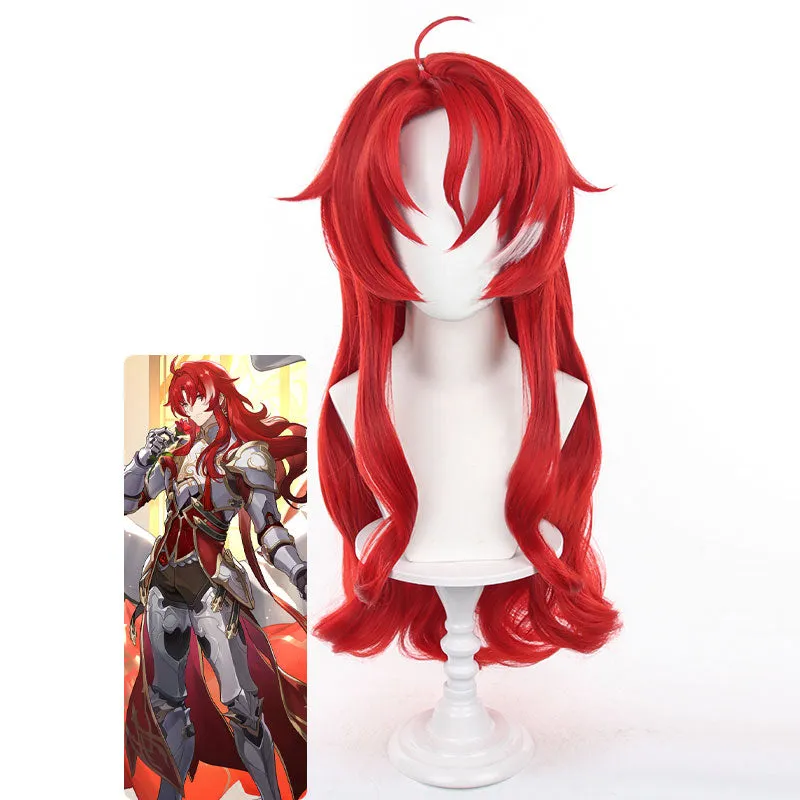 Honkai: Star Rail Argenti Cosplay Wigs