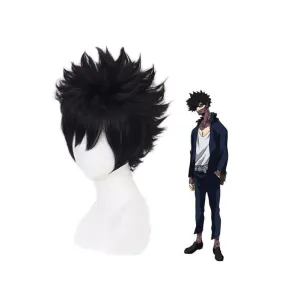 My Hero Academia Dabi Short Black Cosplay Wigs