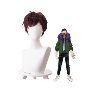 My Hero Academia Kai Chisaki Short Brown Cosplay Wigs