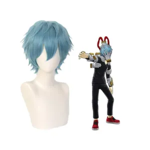 My Hero Academia Shigaraki Tomura Short Blue Cosplay Wigs