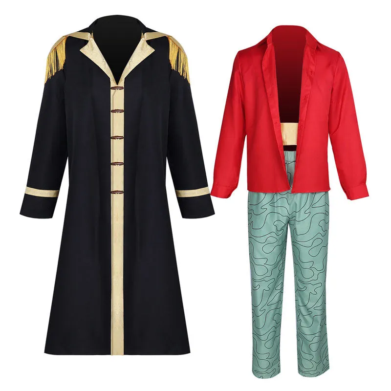 One Piece Blackbeard Marshall D. Teach Cosplay Costume