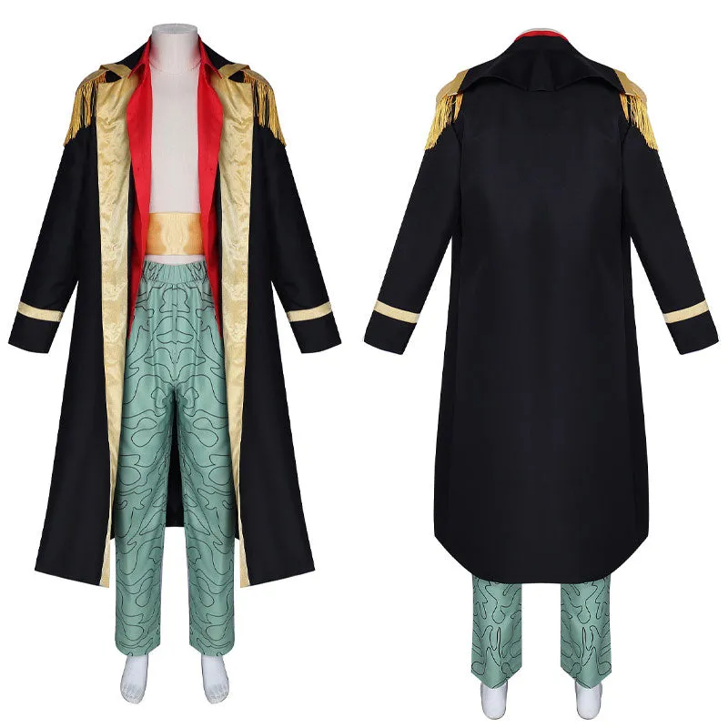 One Piece Blackbeard Marshall D. Teach Cosplay Costume