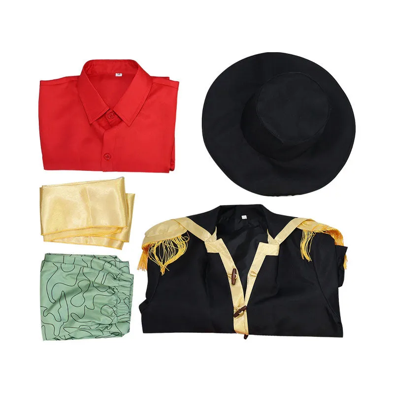 One Piece Blackbeard Marshall D. Teach Cosplay Costume