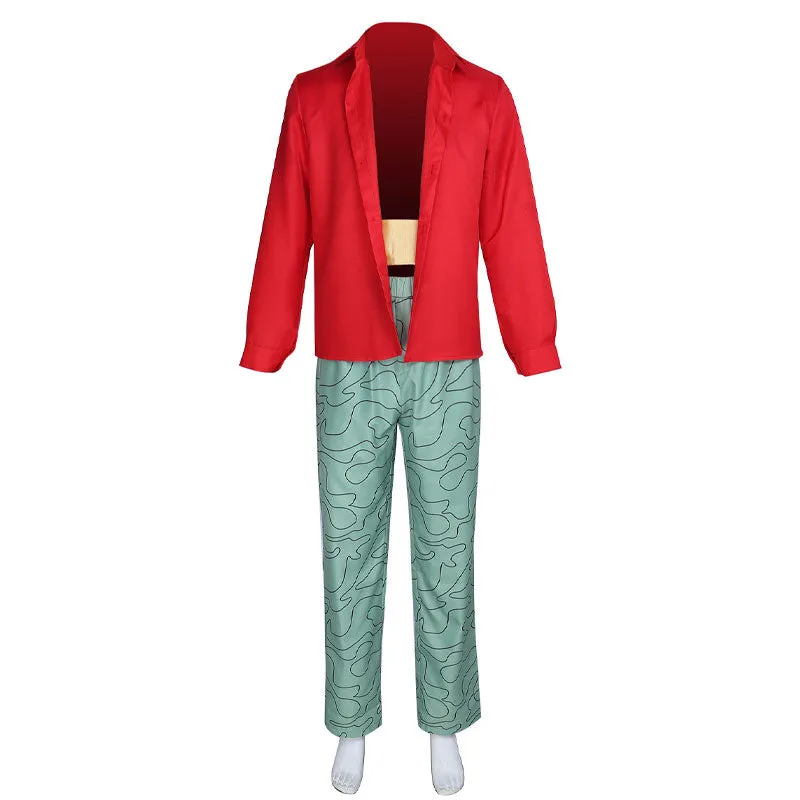 One Piece Blackbeard Marshall D. Teach Cosplay Costume
