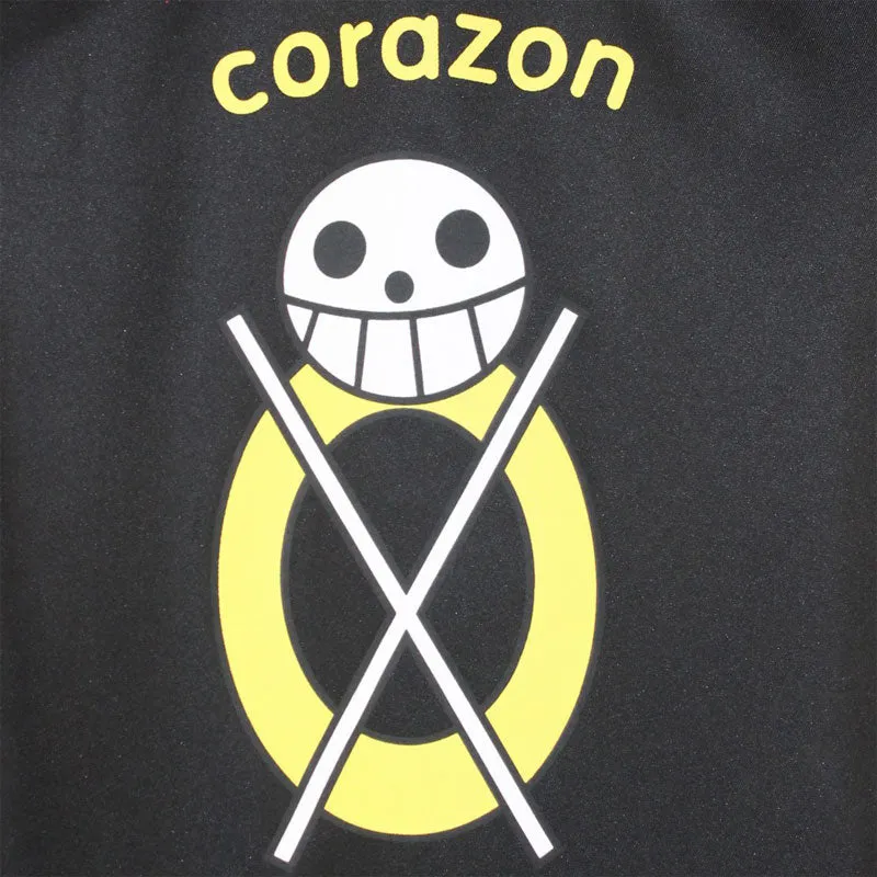 One Piece Dressrosa Arc Trafalgar Law Robe Cosplay Costume
