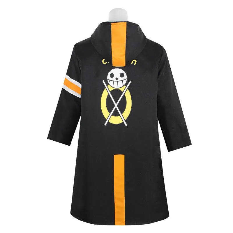 One Piece Dressrosa Arc Trafalgar Law Robe Cosplay Costume
