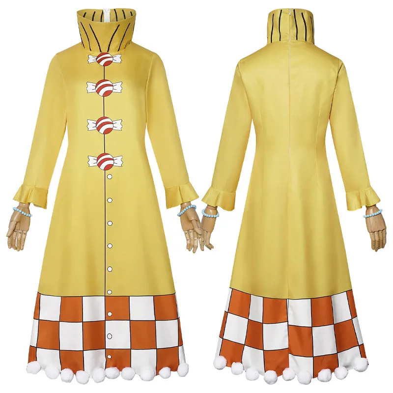 ONE PIECE Kyandi Daijin Charlotte Perospero Cosplay Costume