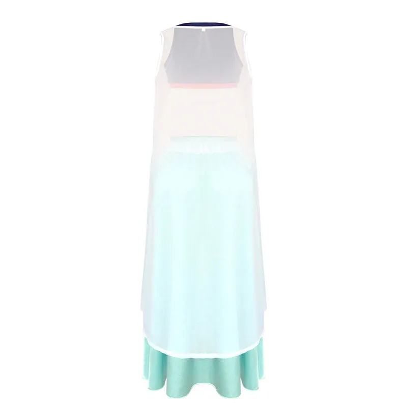 One Piece Nefertari Vivi Lightblue Cosplay Costumes