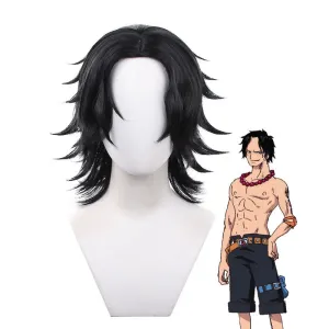 One Piece Portgas D Ace Cosplay Wigs
