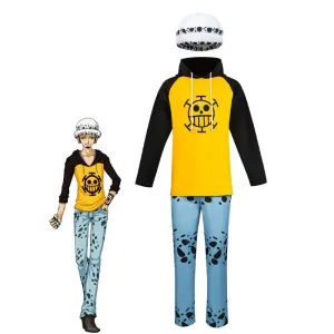 One Piece Trafalgar D. Water Law Cosplay Costumes