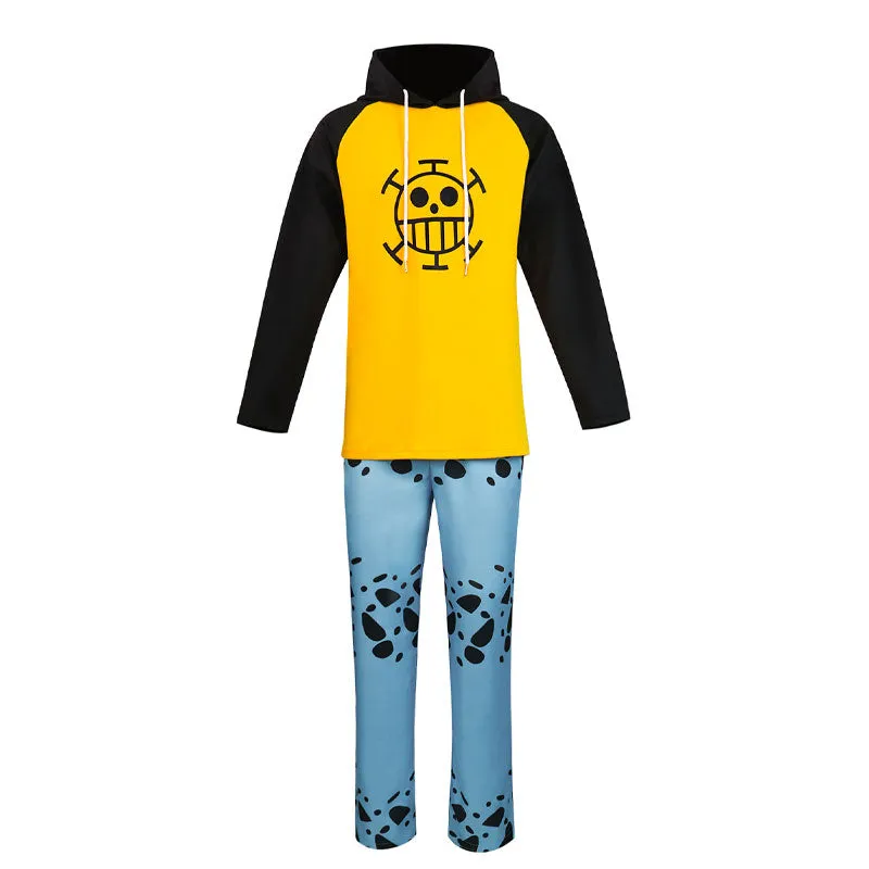 One Piece Trafalgar D. Water Law Cosplay Costumes