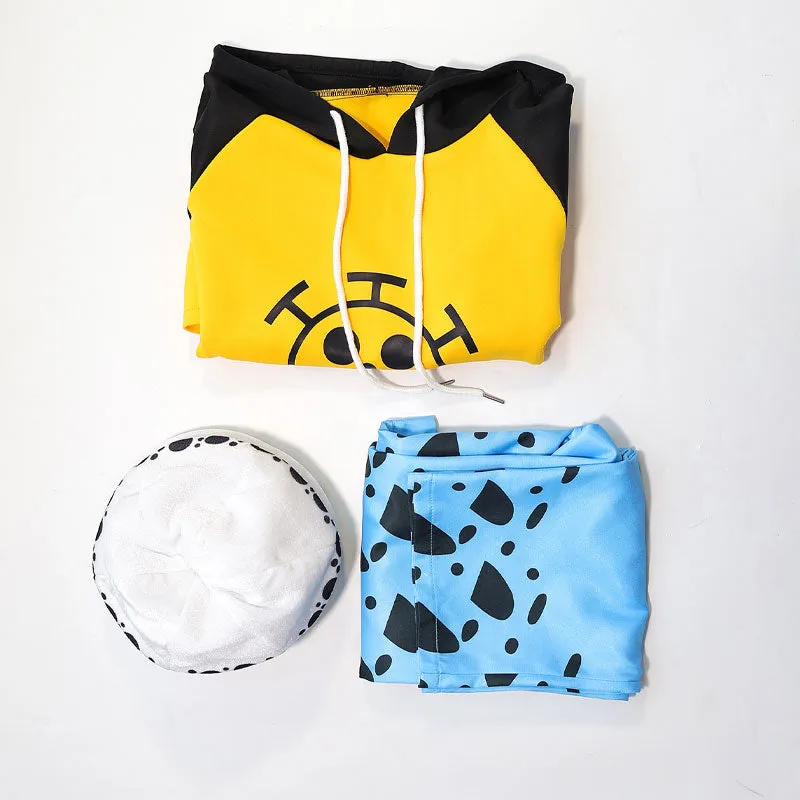 One Piece Trafalgar D. Water Law Cosplay Costumes