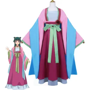 The Apothecary Diaries MaoMao Red Dress Cosplay Costumes