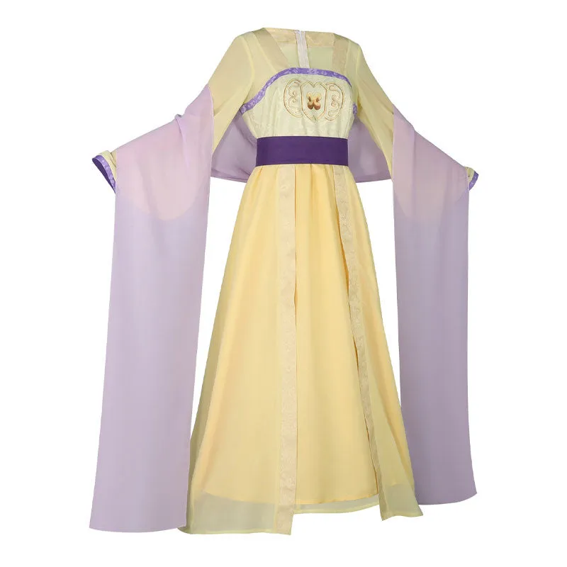 The Apothecary Diaries Season 2 MaoMao Yellow Dress Cosplay Costumes